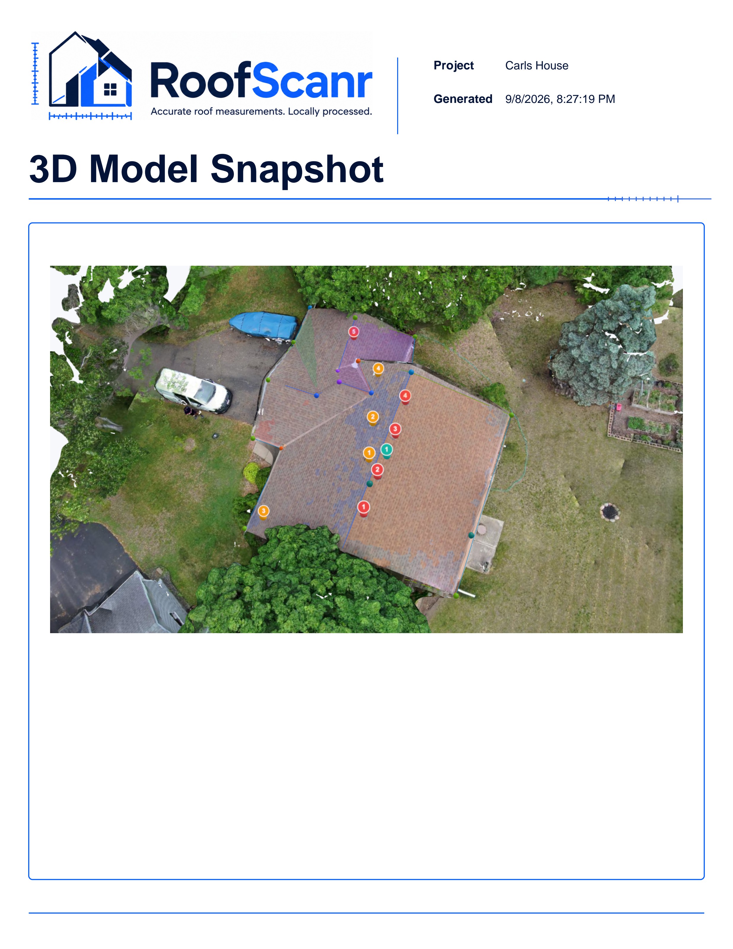 3D model snapshot